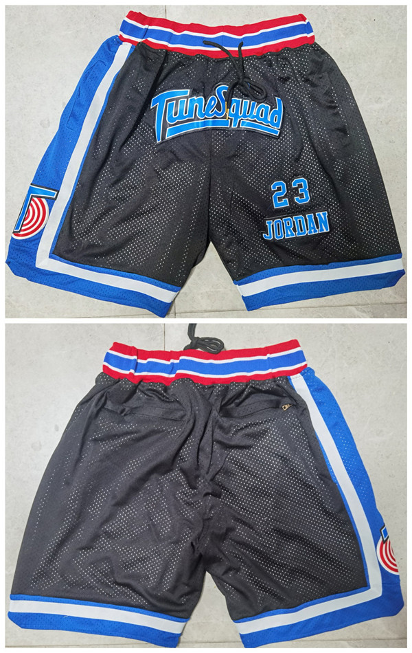 Men's Space Jam Tune Squad Black Shorts (Run Small)